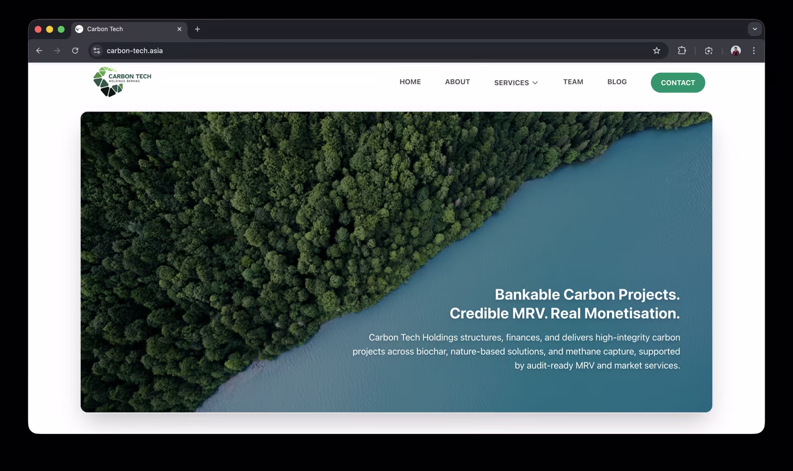 Carbon Tech website